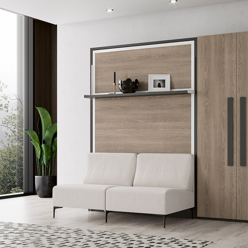 ▷ Cama abatible vertical con sofá Baly - Bebeydecoracion